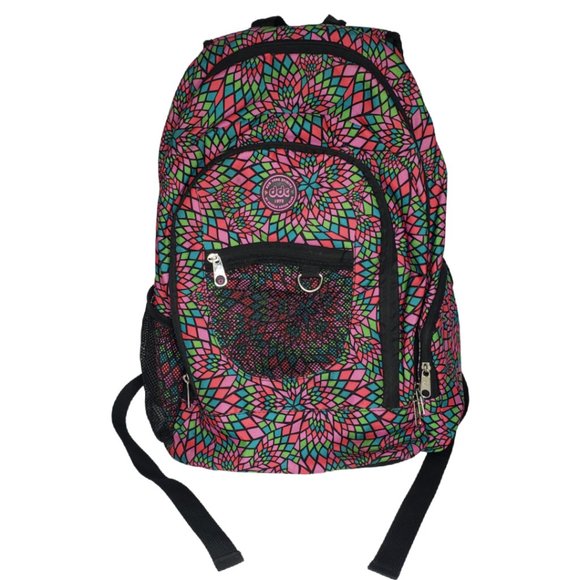 Double Dutch Club Multicolored Laptop Bag/ Backpack - Picture 1 of 4
